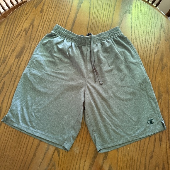 Champion Grey Athletic Shorts size Large - Picture 1 of 3